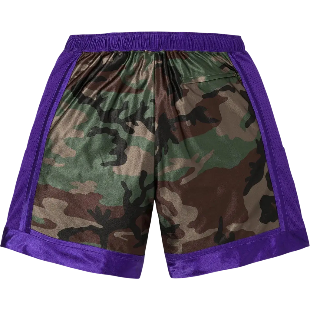Supreme Side Pocket Basketball Short Woodland Camo - M