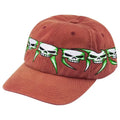 Supreme Skull Spellout 6 Panel Maroon