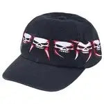 Supreme Skull Spellout 6 Panel Navy