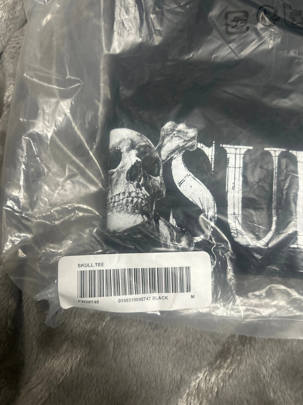 Supreme Skull T-Shirt Black Medium