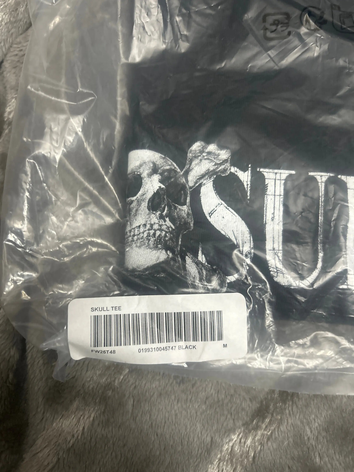 Supreme Skull T-Shirt Black Medium