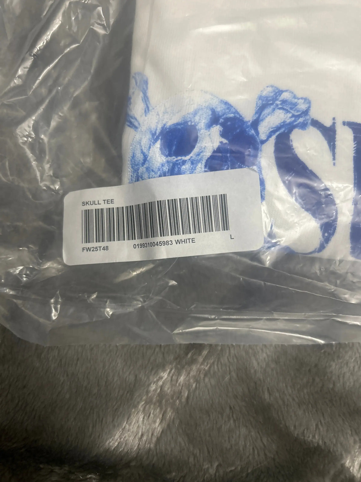 Supreme Skull T-Shirt White Large