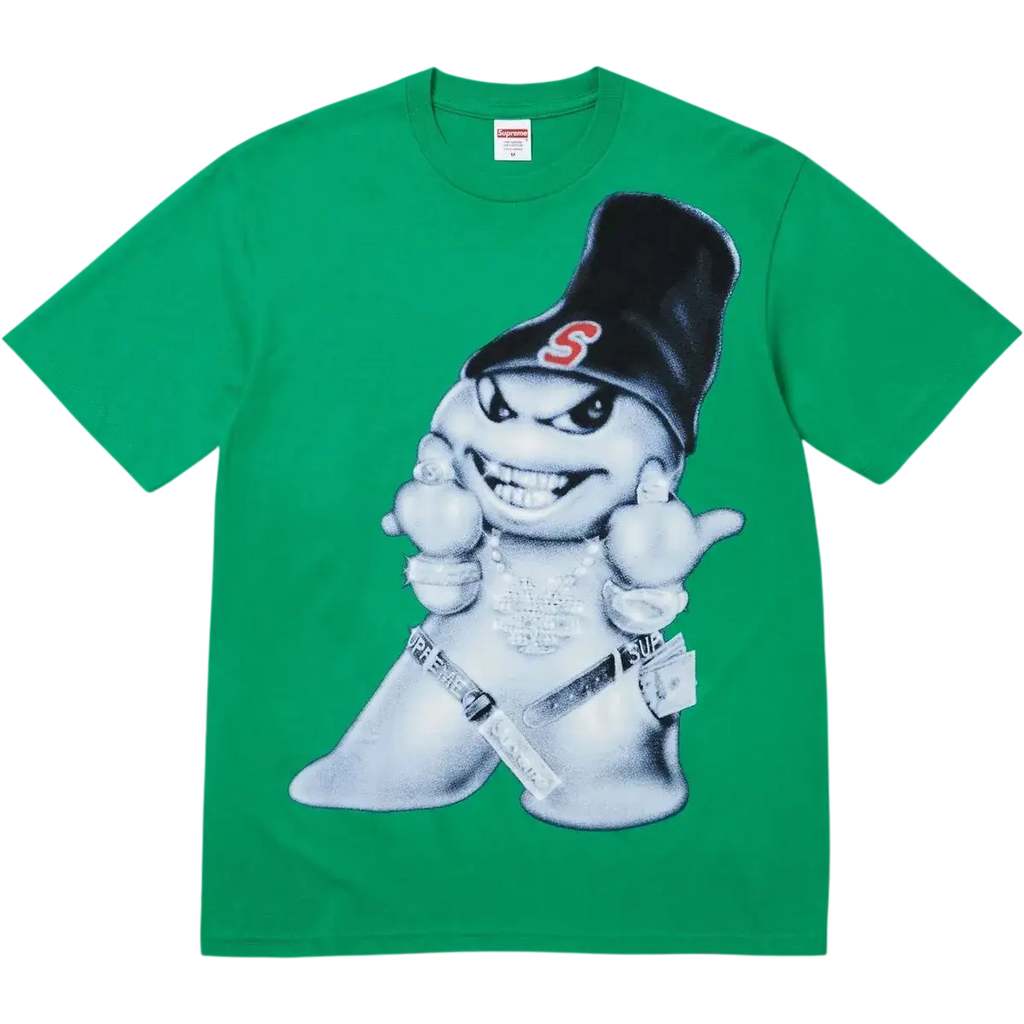 Supreme Snow Man Tee Green - M
