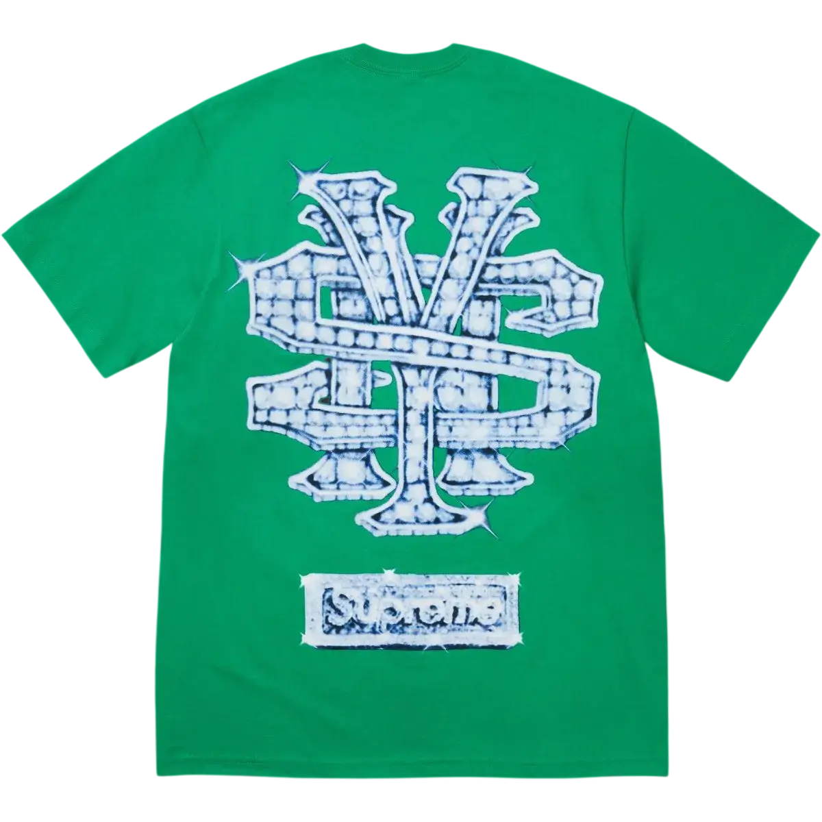 Supreme Snow Man Tee Green - M