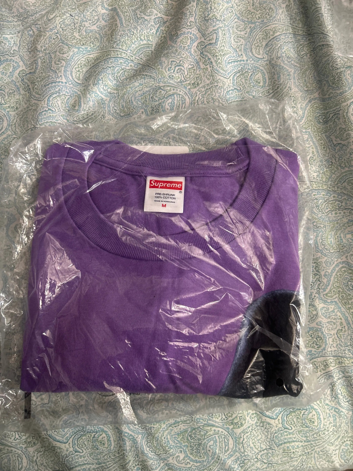 Supreme Snow Man Tee Purple Medium