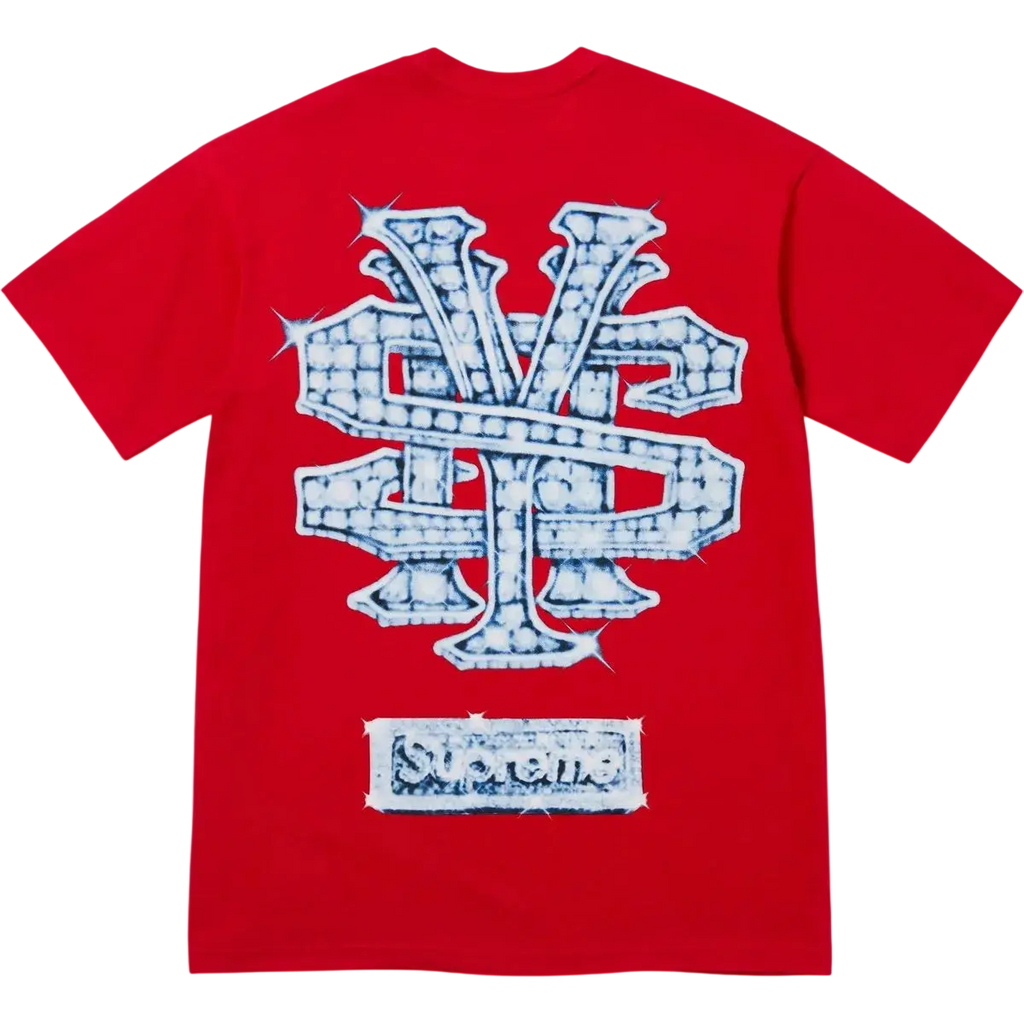 Supreme Snow Man Tee Red - M