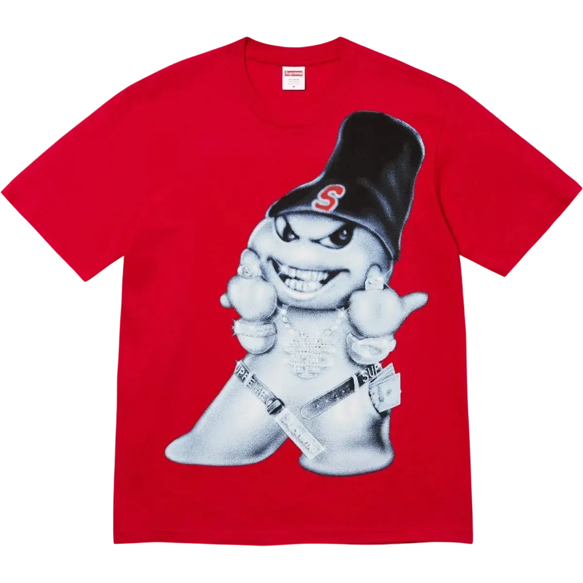 Supreme Snow Man Tee Red - M