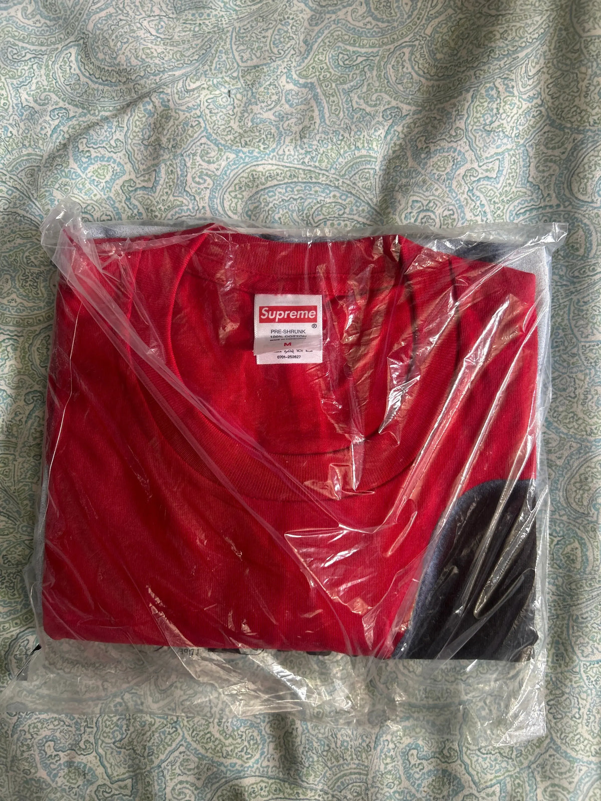 Supreme Snow Man Tee Red Medium