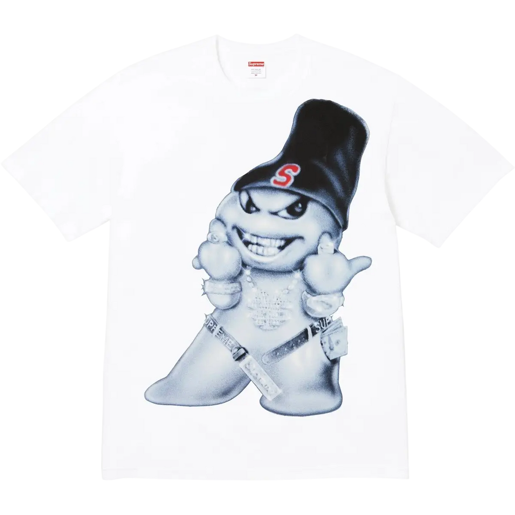 Supreme Snow Man Tee White - M