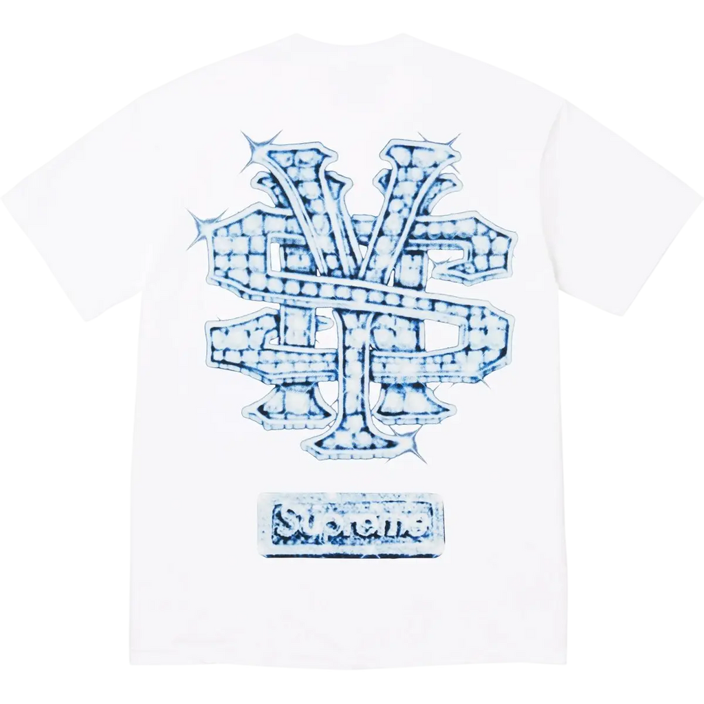Supreme Snow Man Tee White - M