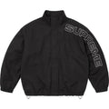 Supreme Spellout Embroidered Ripstop Track Jacket Black Medium