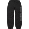 Supreme Spellout Embroidered Track Pants Black - M