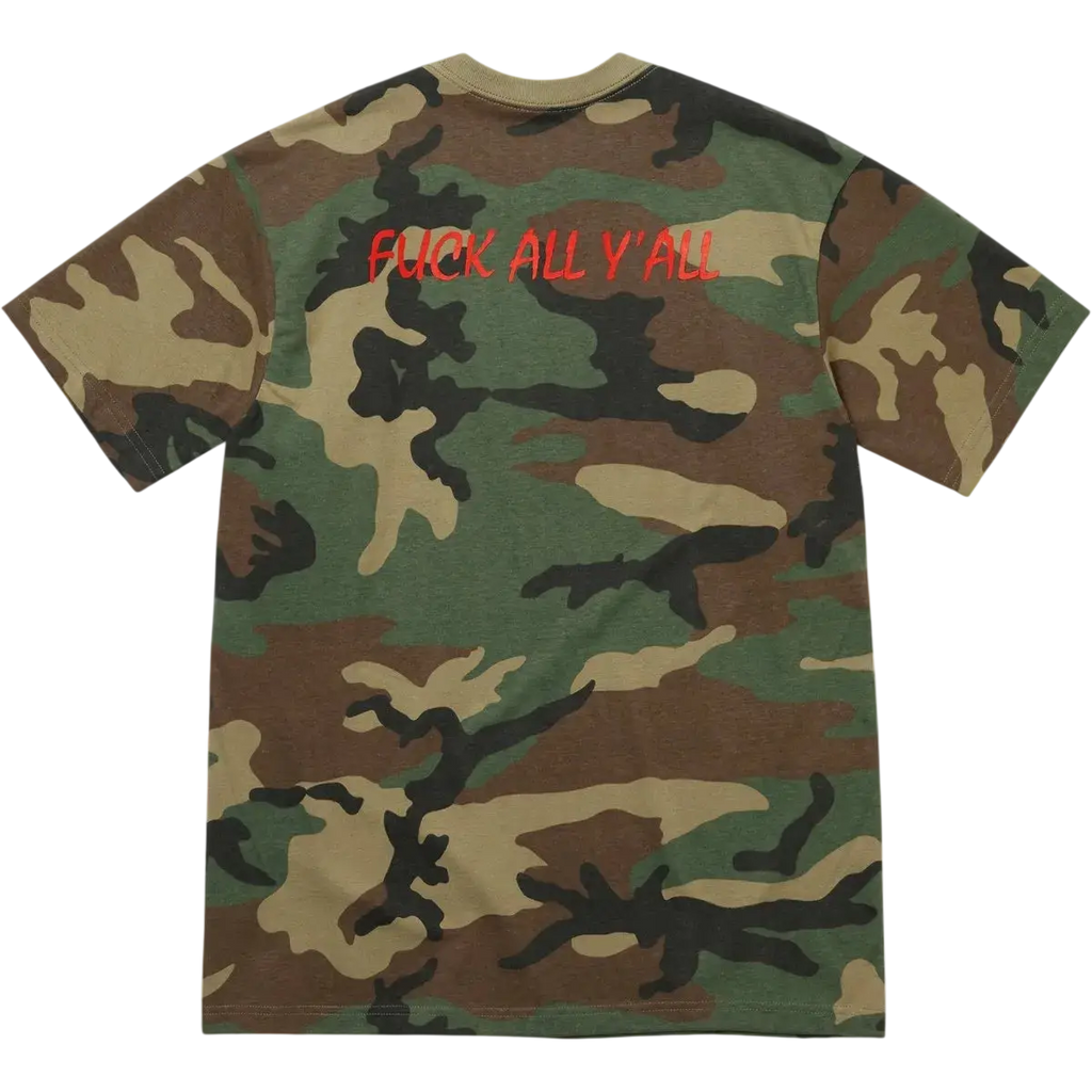 Supreme Split Tee Camo - L
