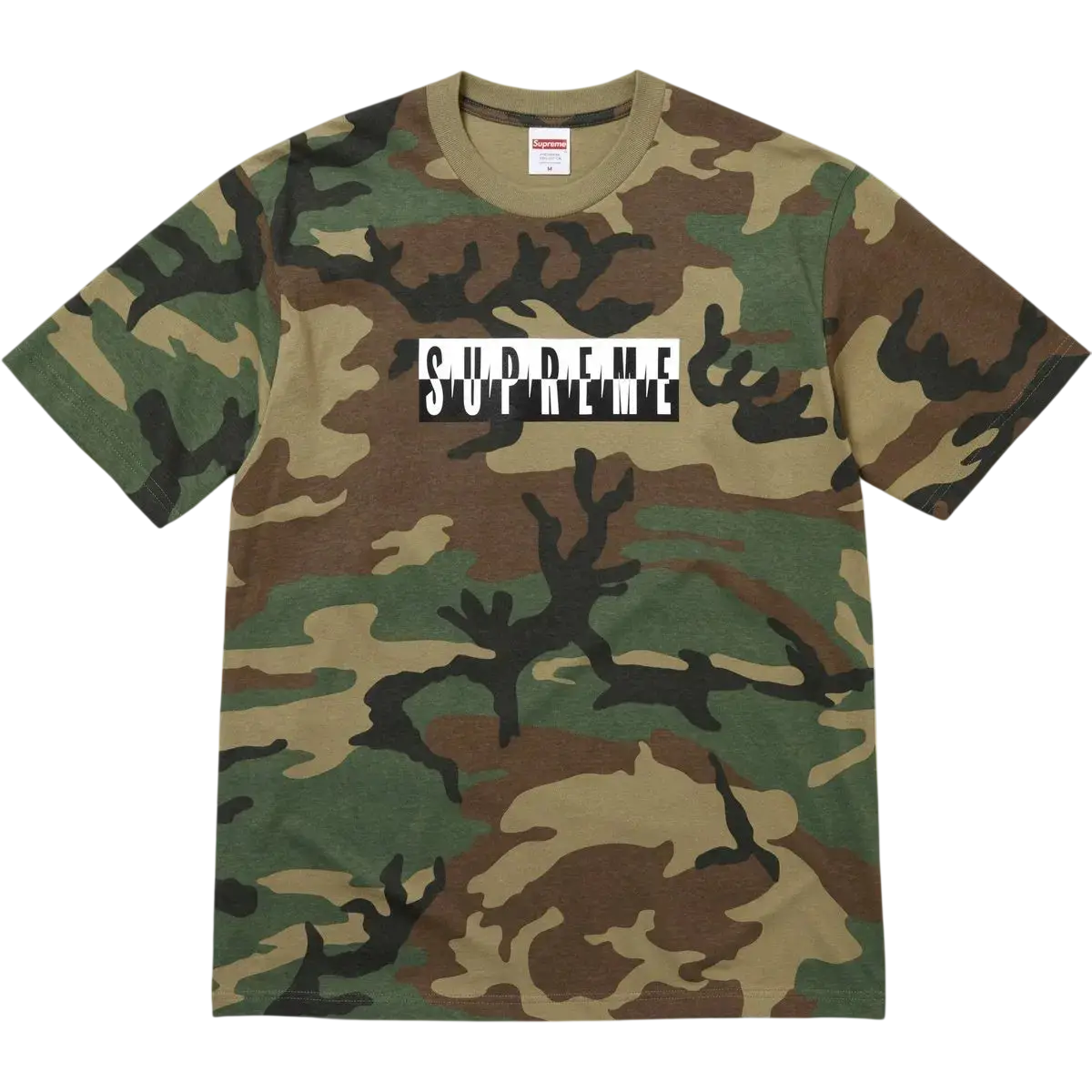 Supreme Split Tee Camo - L
