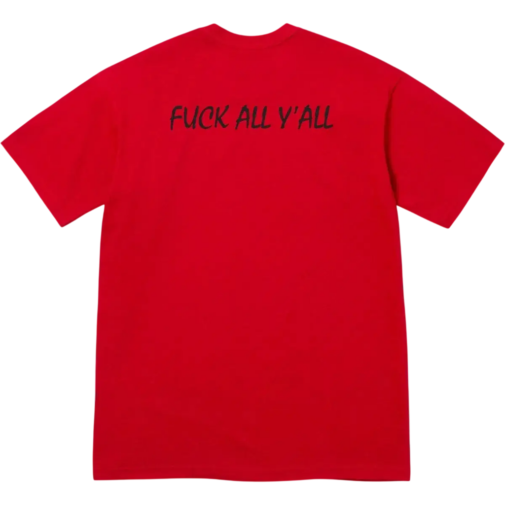 Supreme Split Tee Red - M