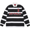 Supreme Stripe Rugby (FW25) Black - L