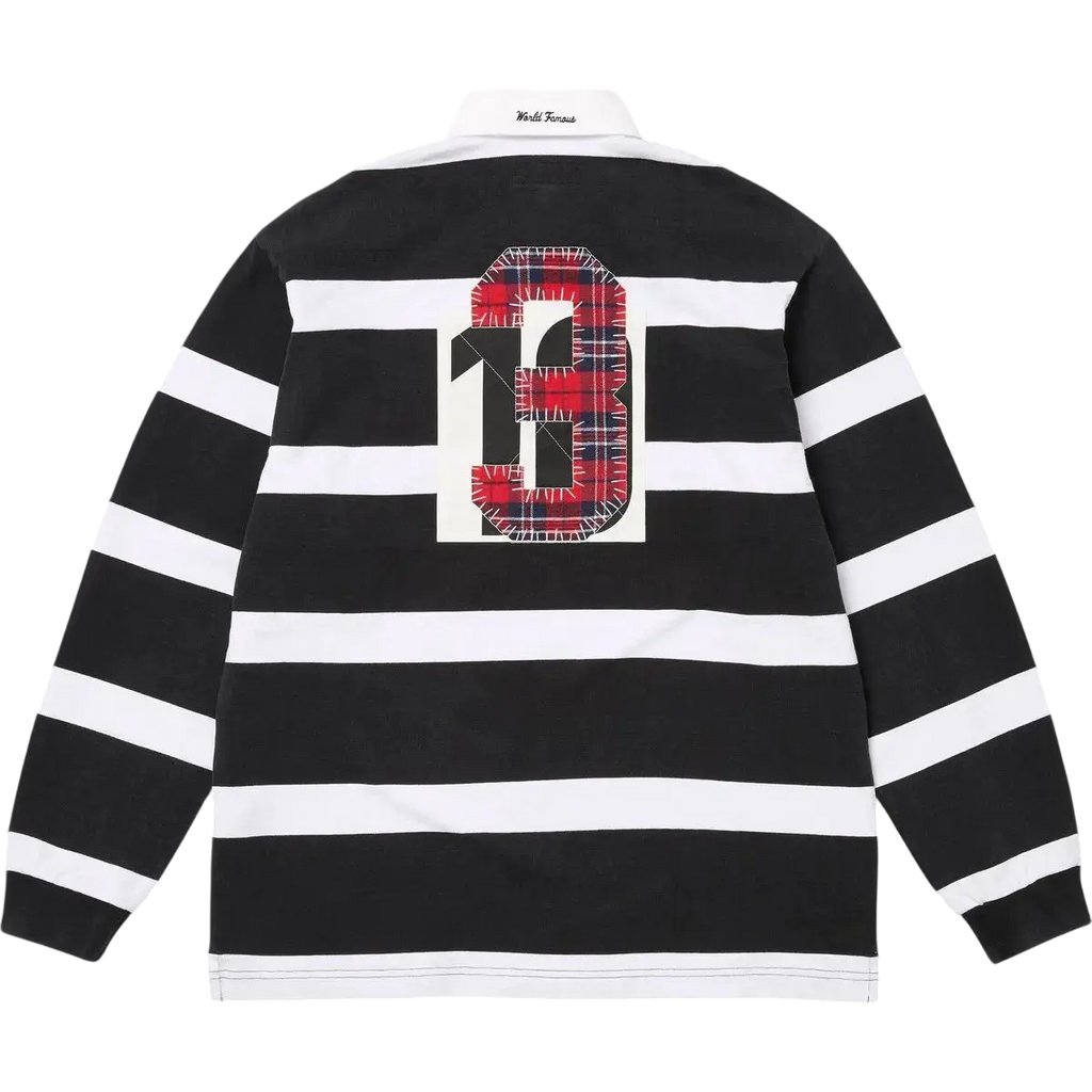 Supreme Stripe Rugby (FW25) Black - L
