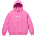 Supreme Swarovski Motion Logo Hooded Sweatshirt Pink