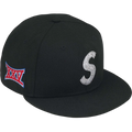 Supreme Swarovski S Logo New Era 59Fifty Fitted Hat Black - 7 3/8