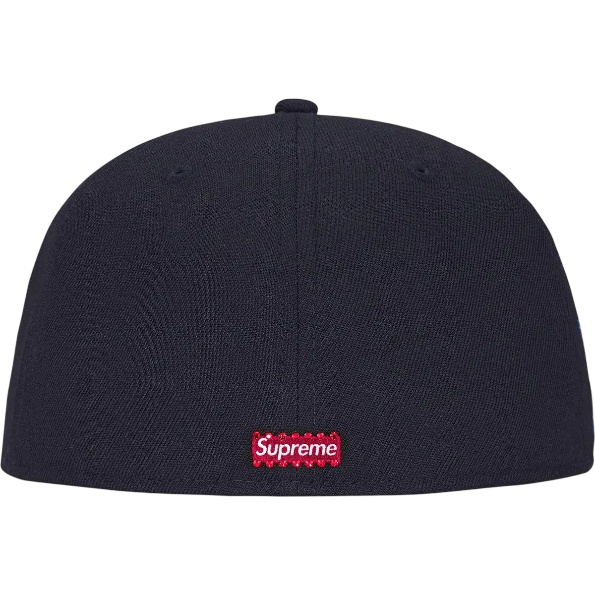 Supreme Swarovski S Logo New Era 59Fifty Fitted Hat Navy - 7 1/2