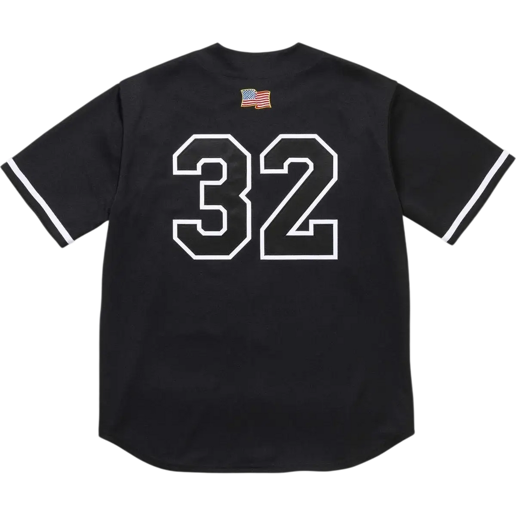 Supreme Swords Baseball Jersey Black - M