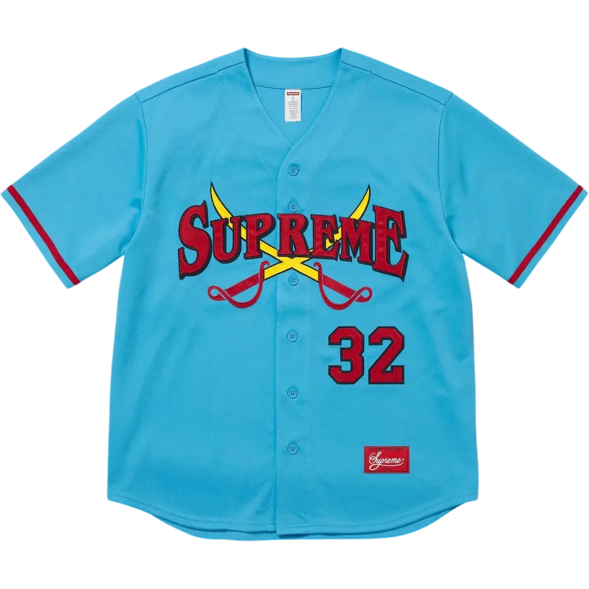 Supreme Swords Baseball Jersey Blue - M