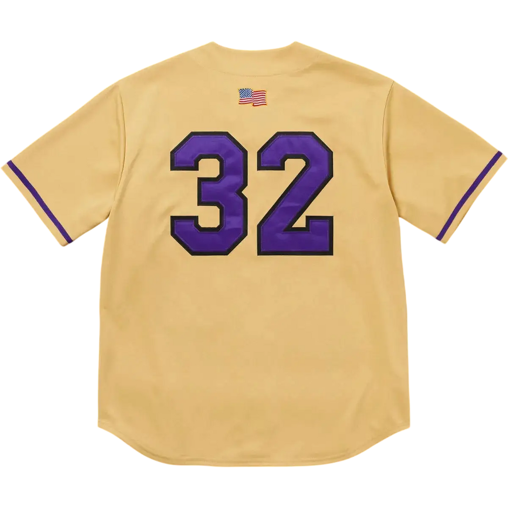 Supreme Swords Baseball Jersey Gold - M