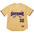Supreme Swords Baseball Jersey Gold - M