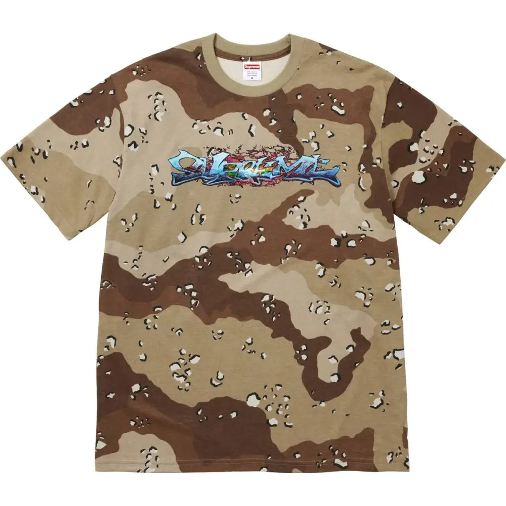 Supreme Tag Tee Chocolate Chip Camo - T-Shirts