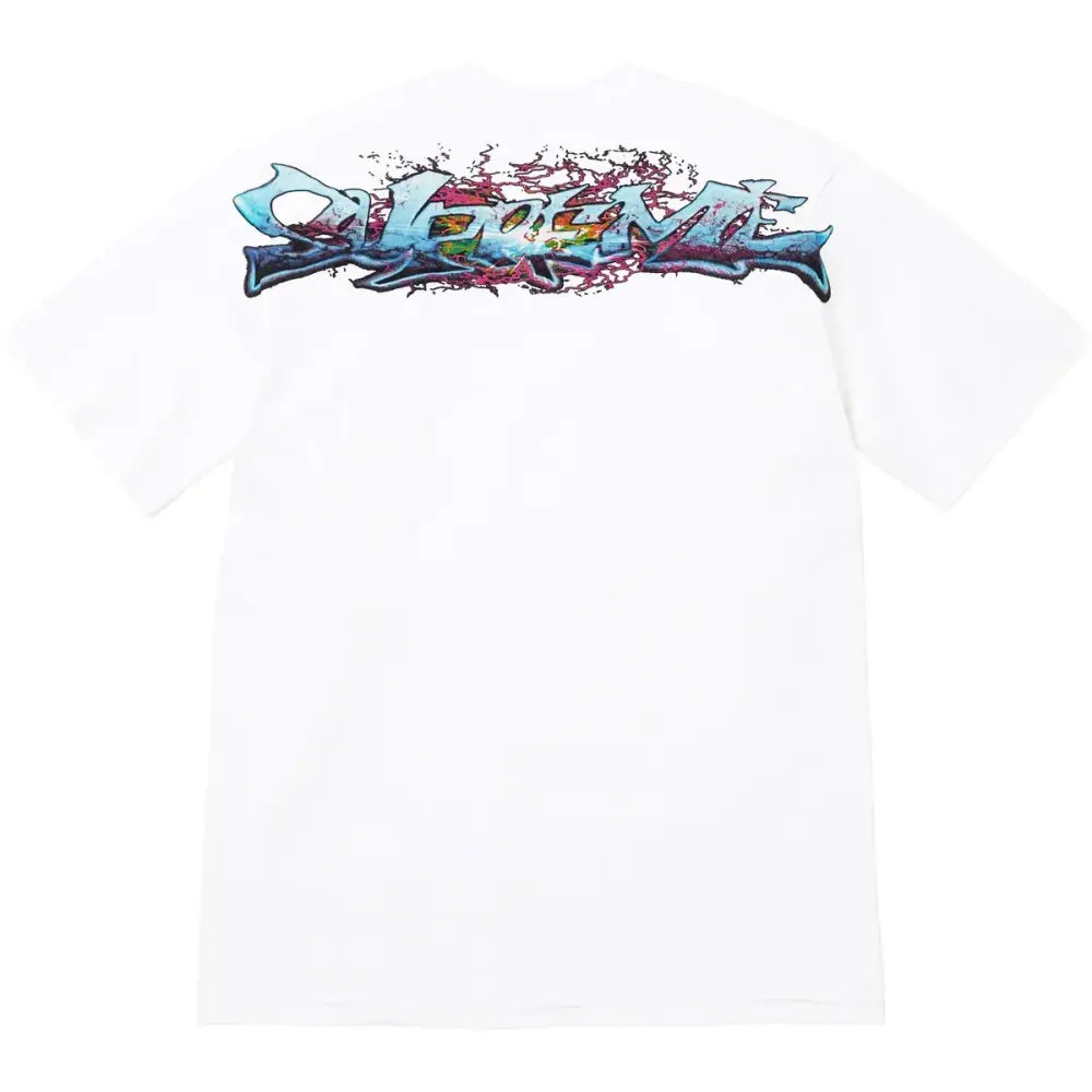 Supreme Tag Tee White - M - T-Shirts