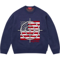 Supreme Target Sweater Navy - M
