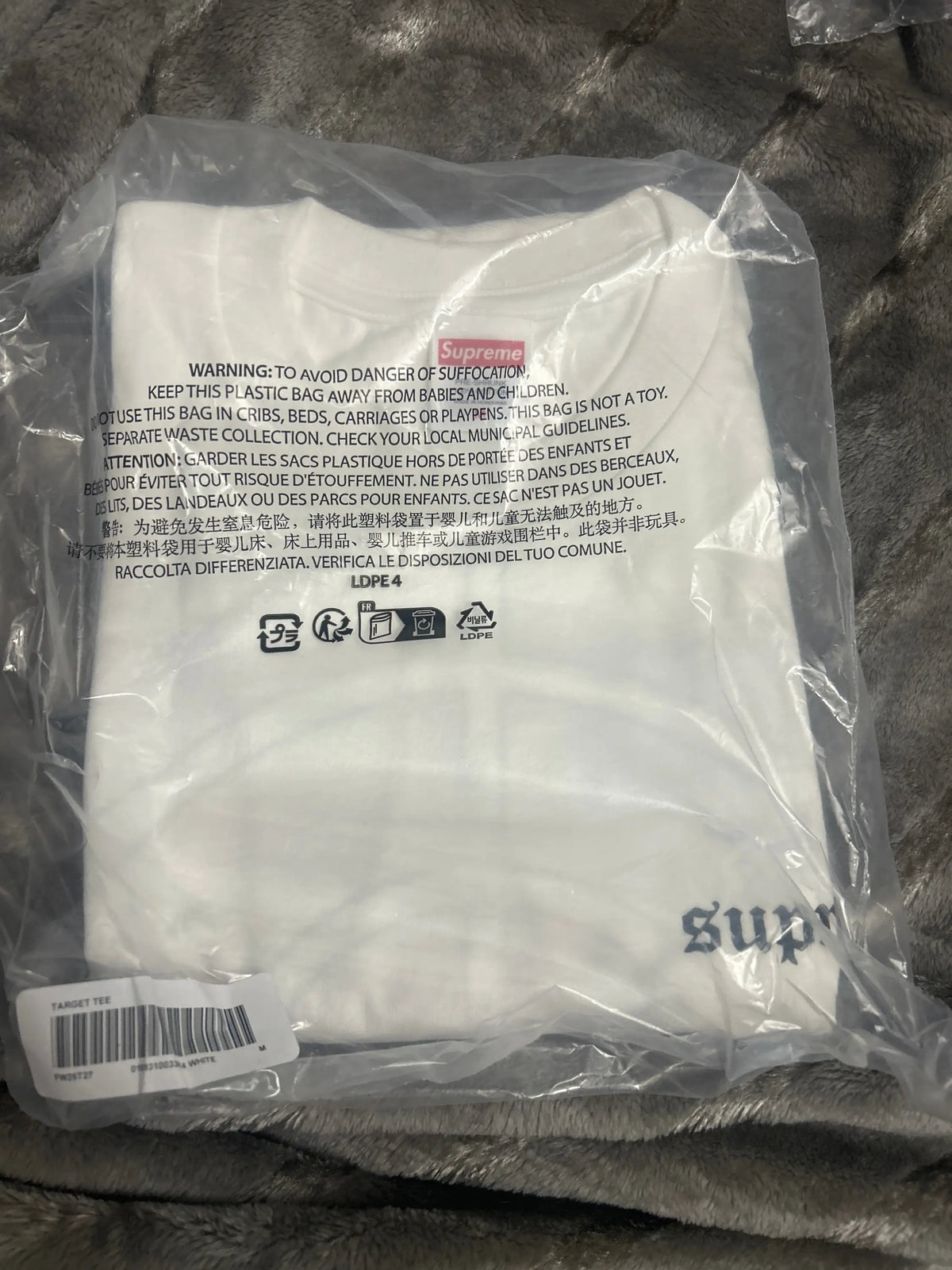 Supreme Target T-Shirt White Medium