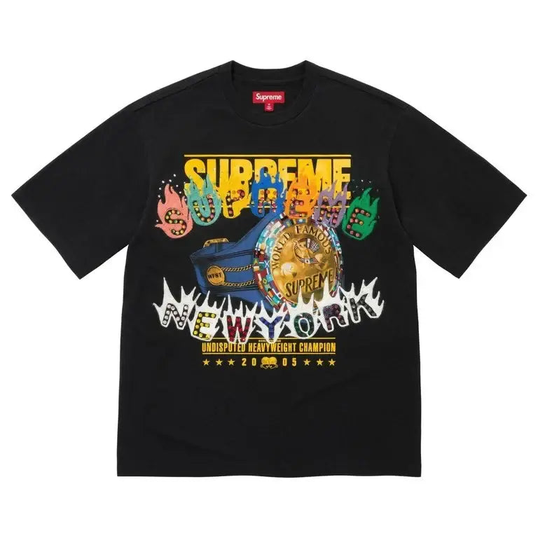 Supreme Undisputed Short Sleeve Top Black X-Large