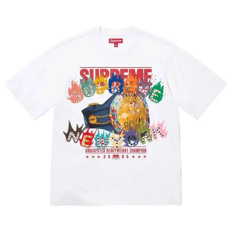 Supreme Undisputed Short Sleeve Top White Large
