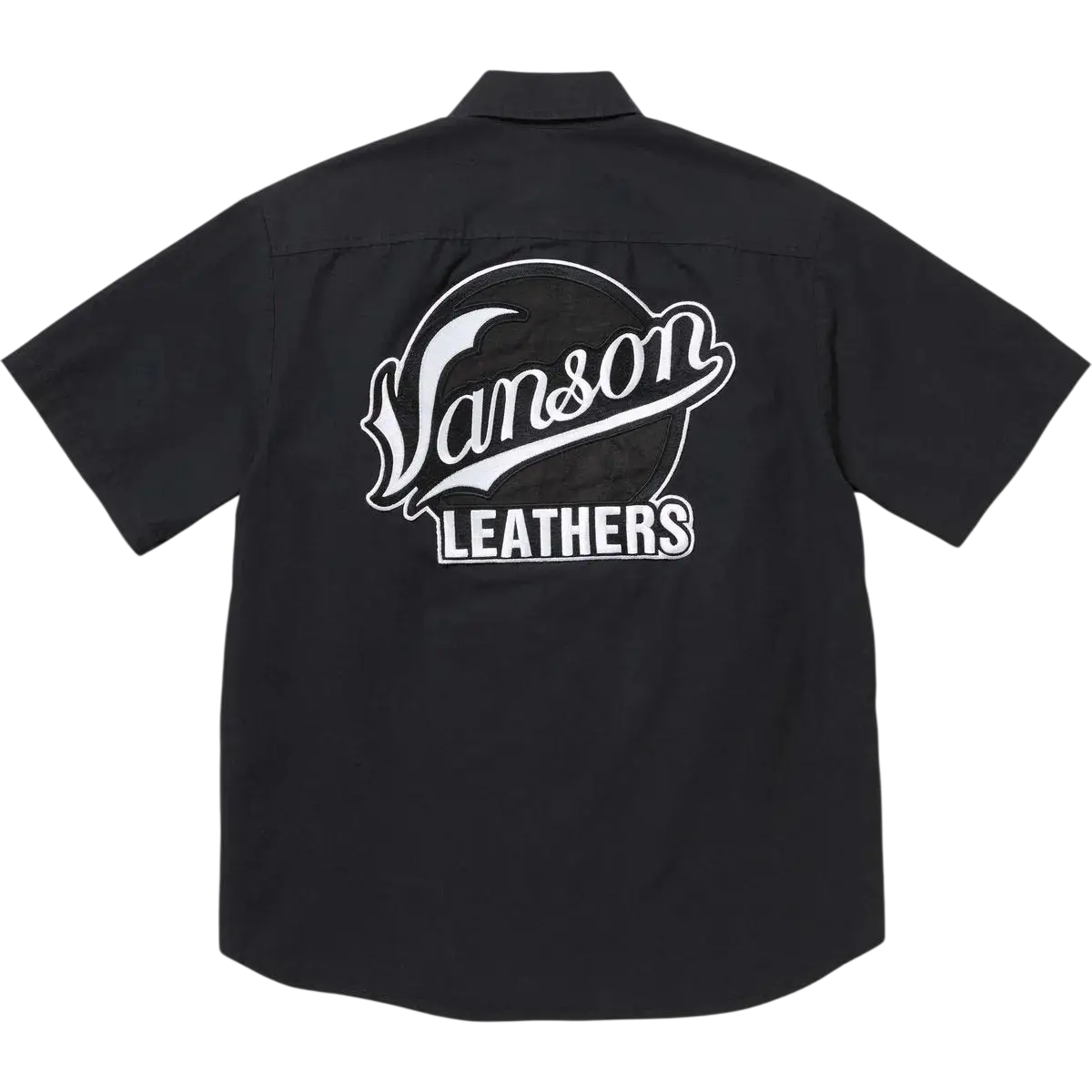 Supreme Vanson Leathers S/S Work Shirt Black - M