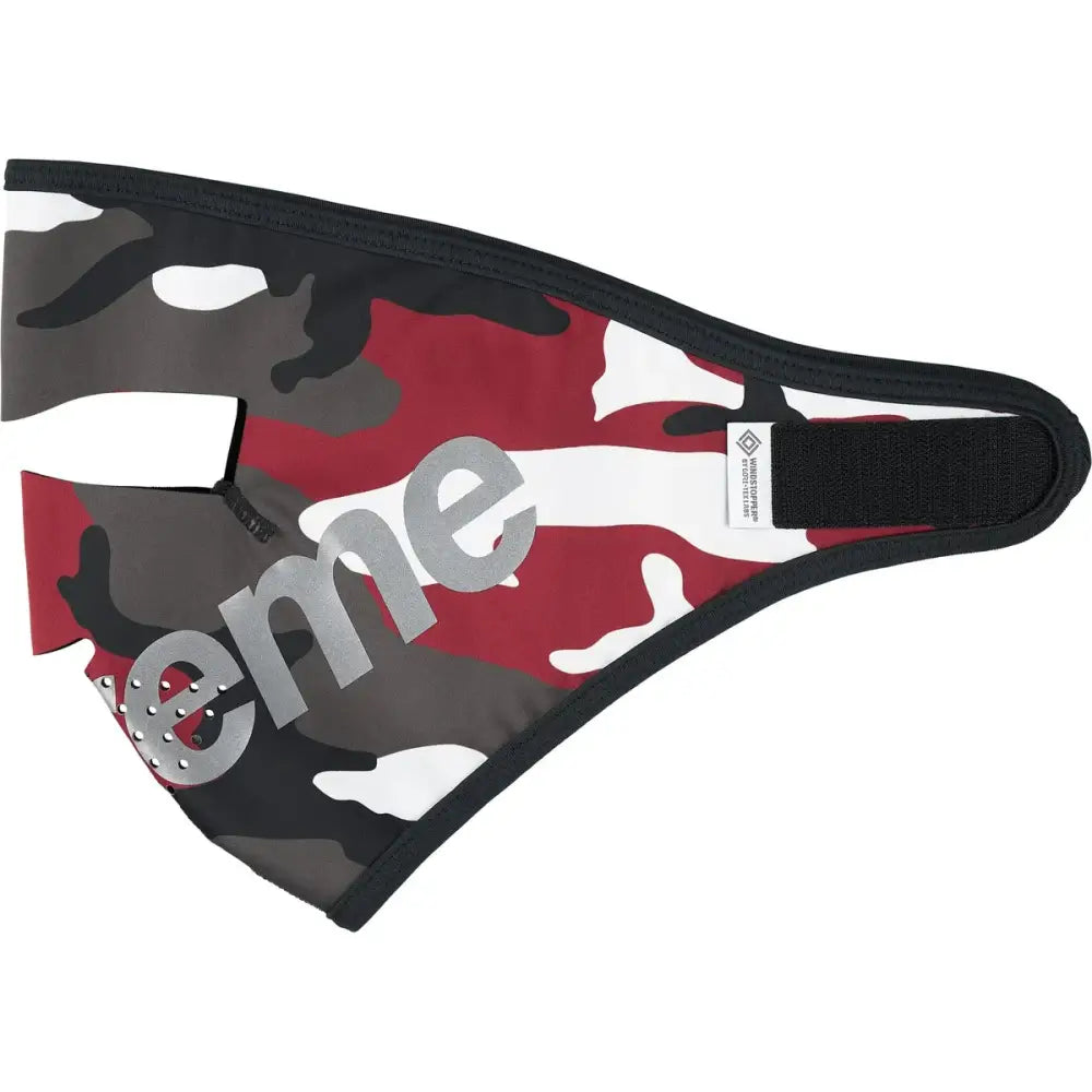 Supreme Windstopper Facemask Red Camo - One size - Hats