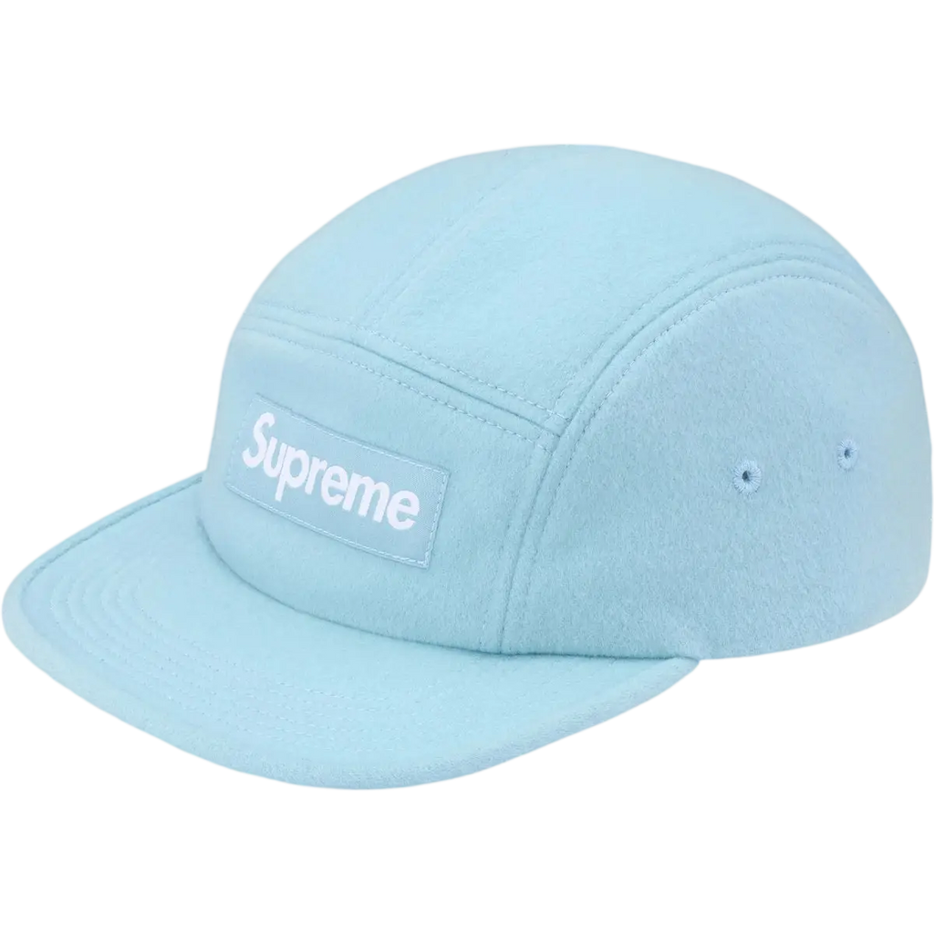 Supreme Wool Camp Cap Light Blue - One size