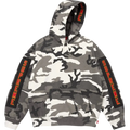 Supreme Woven Patches Hooded Sweatshirt Snow Camo - M