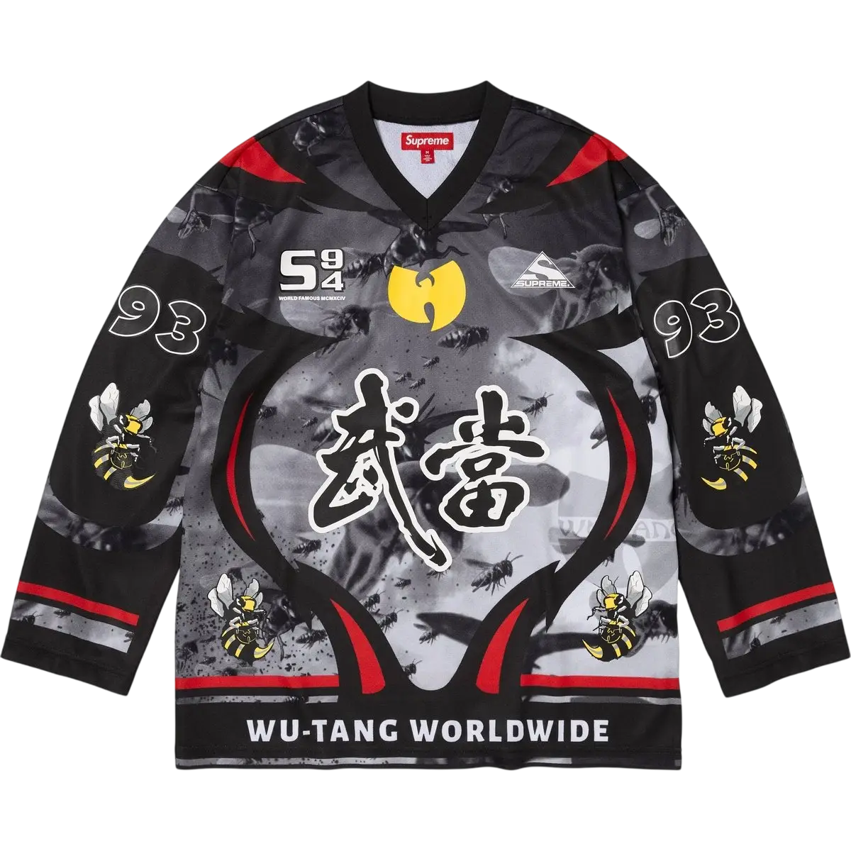 Supreme Wu Tang Clan Hockey Jersey Blue (Copy) - M