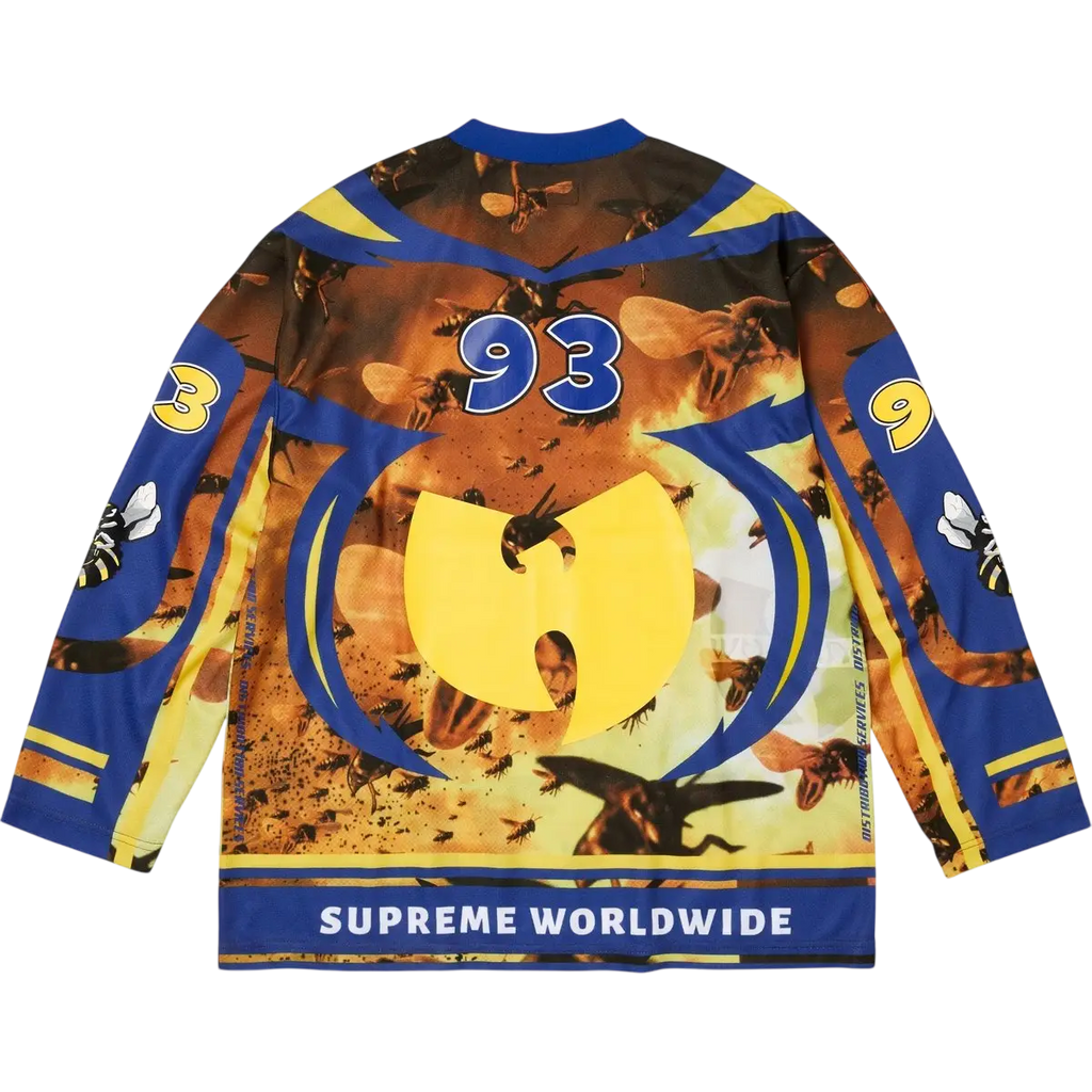 Supreme Wu Tang Clan Hockey Jersey Blue - M