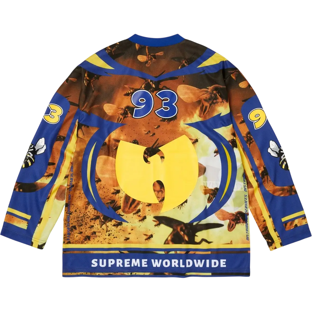Supreme Wu Tang Clan Hockey Jersey Blue - M