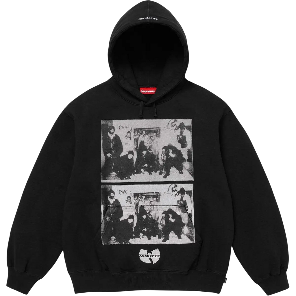 Supreme Wu Tang Clan Pullover Hoodie Black - M