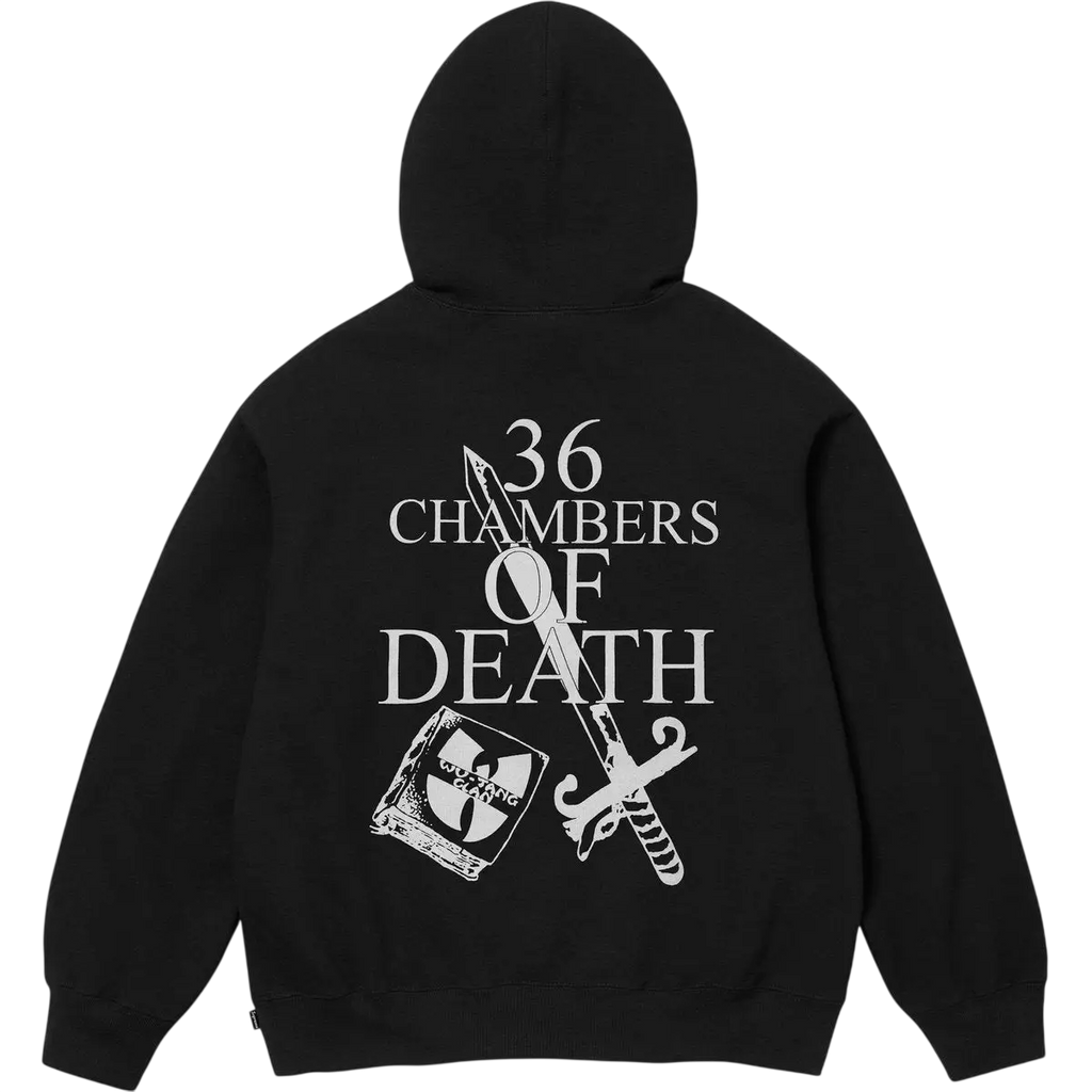 Supreme Wu Tang Clan Pullover Hoodie Black - M