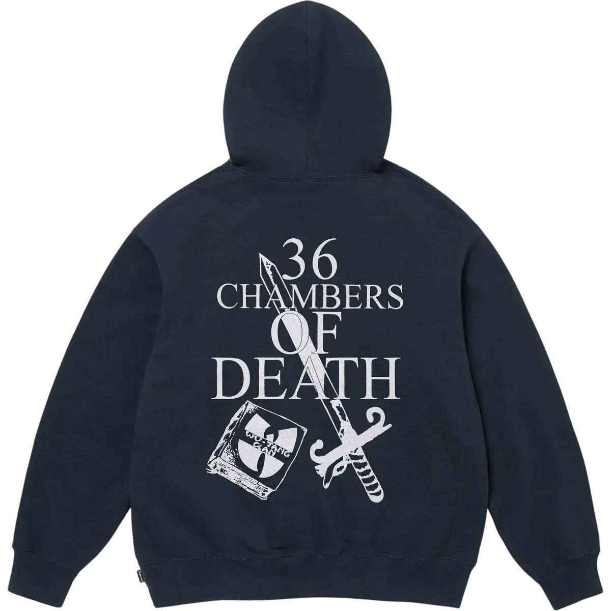 Supreme Wu Tang Clan Pullover Hoodie Navy - M