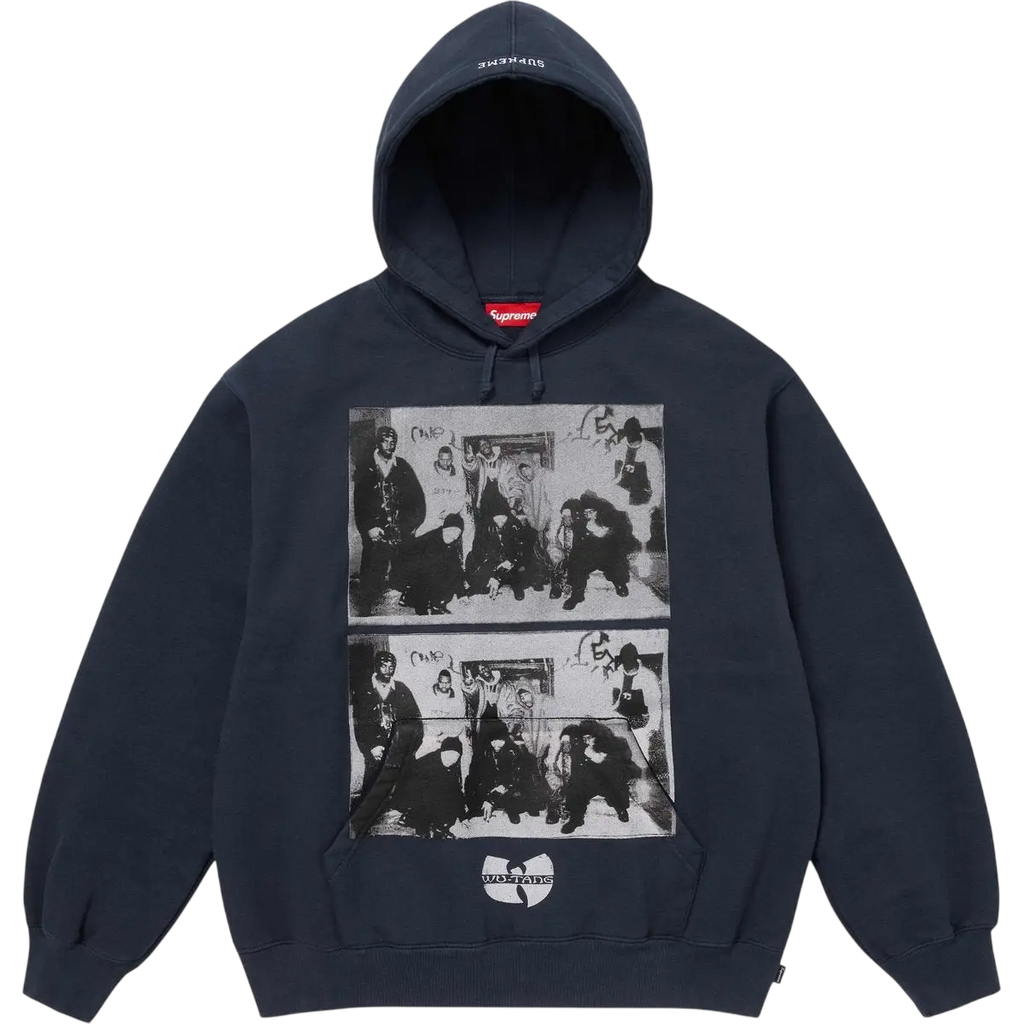 Supreme Wu Tang Clan Pullover Hoodie Navy - M