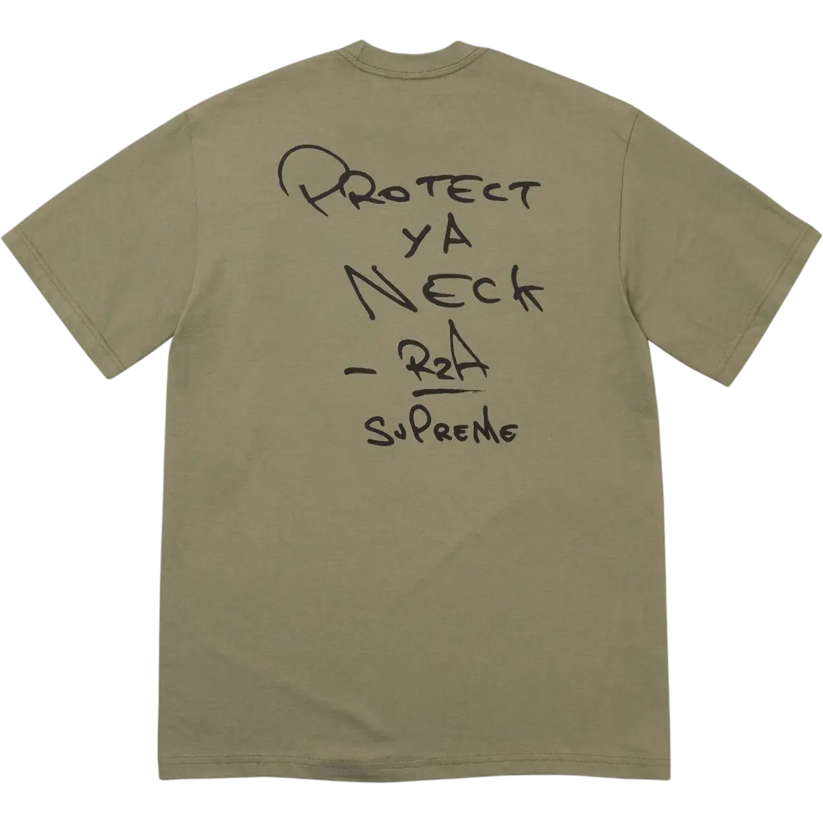 Supreme Wu Tang Clan T-Shirt Olive - M