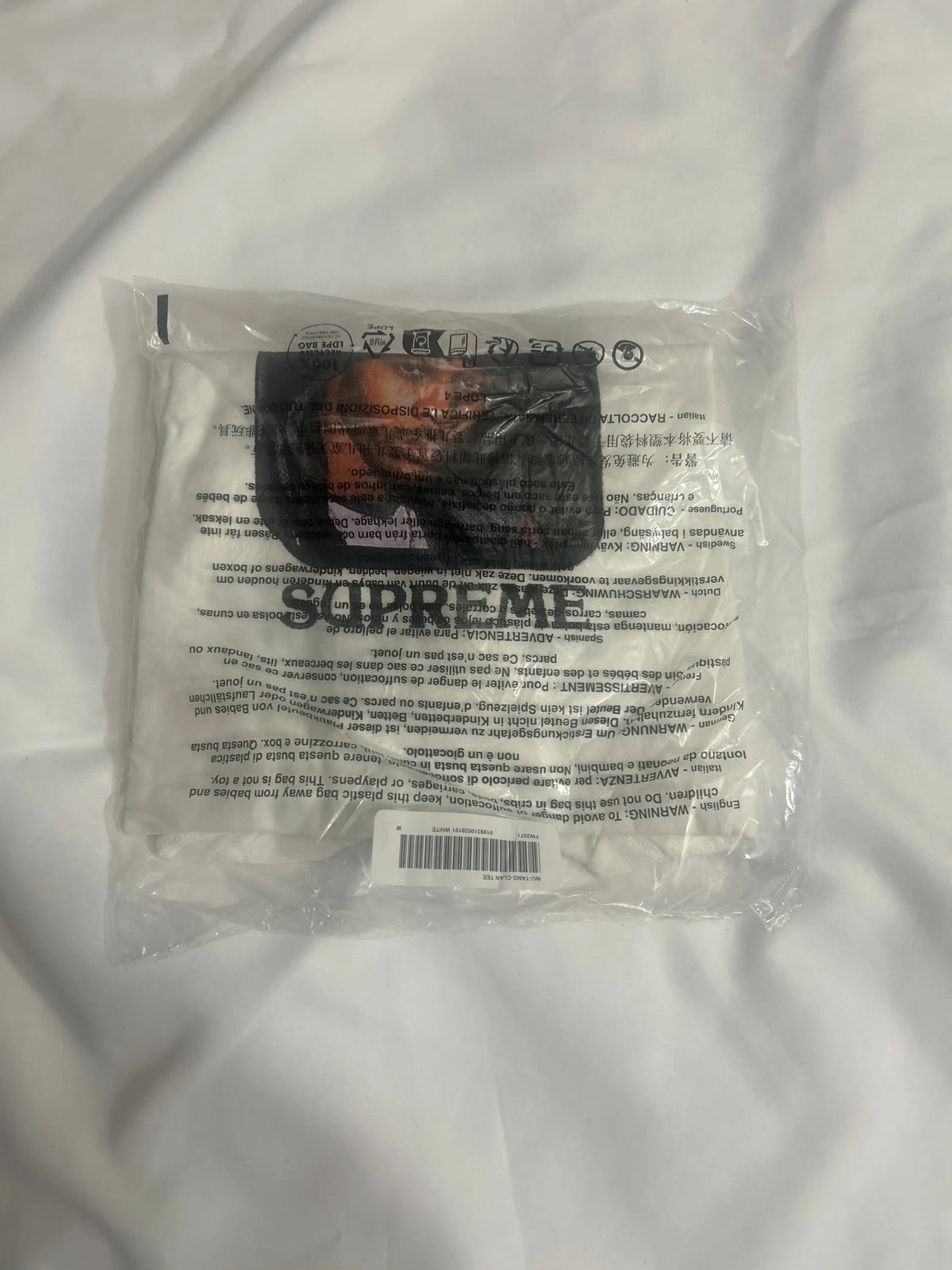 Supreme Wu Tang Clan T-Shirt White Medium