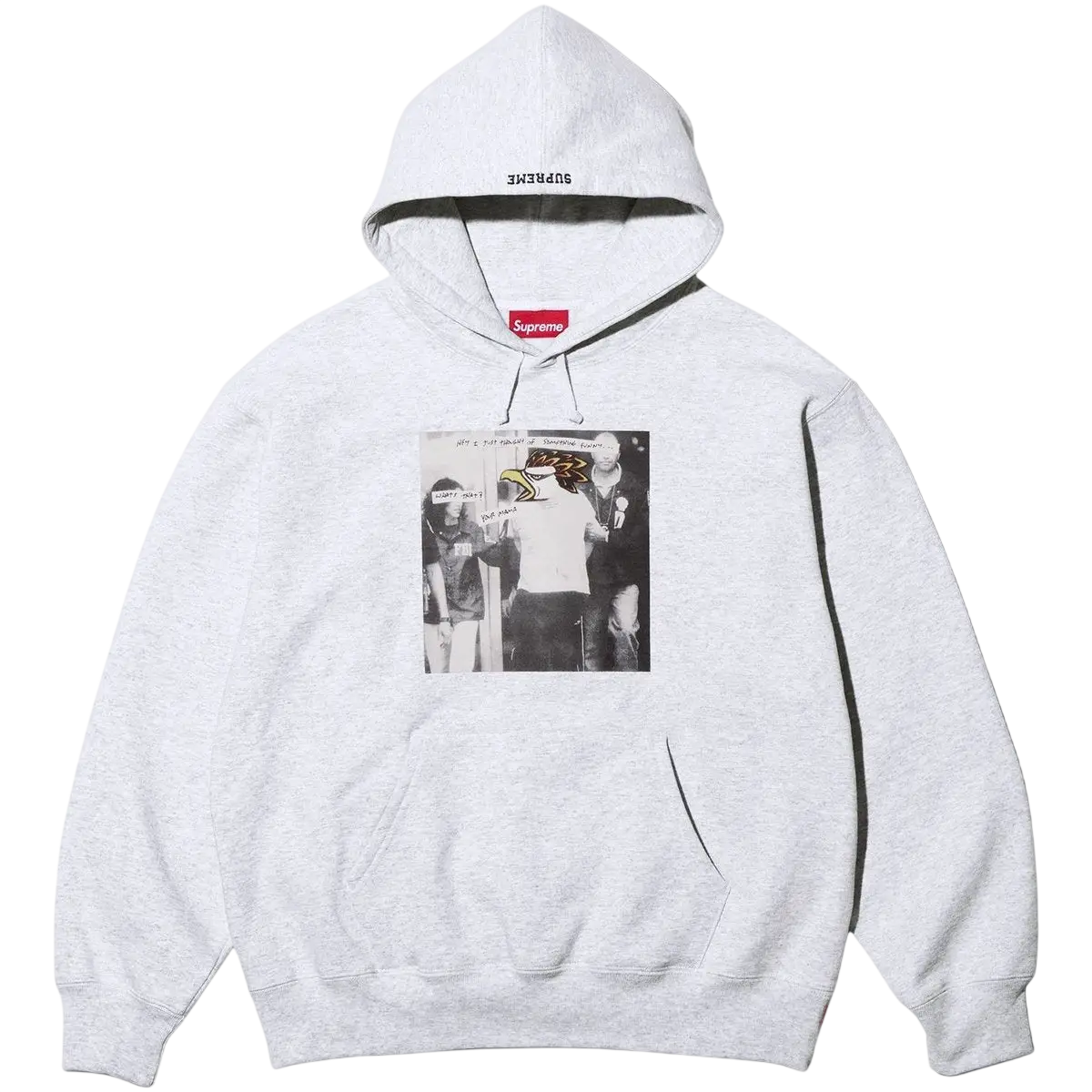 Supreme x Antihero Pullover Hoodie Ash Grey - S