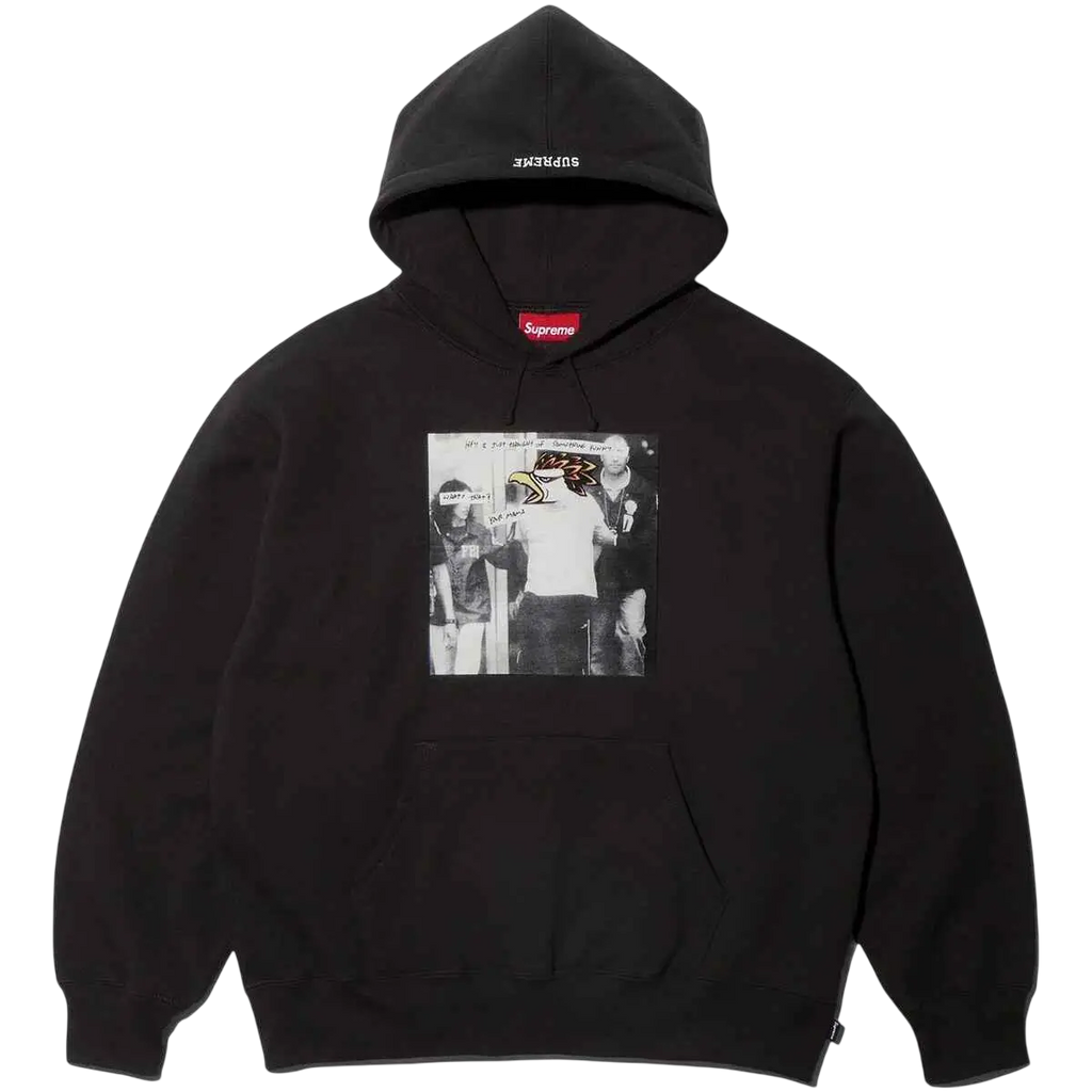 Supreme x Antihero Pullover Hoodie Black - M