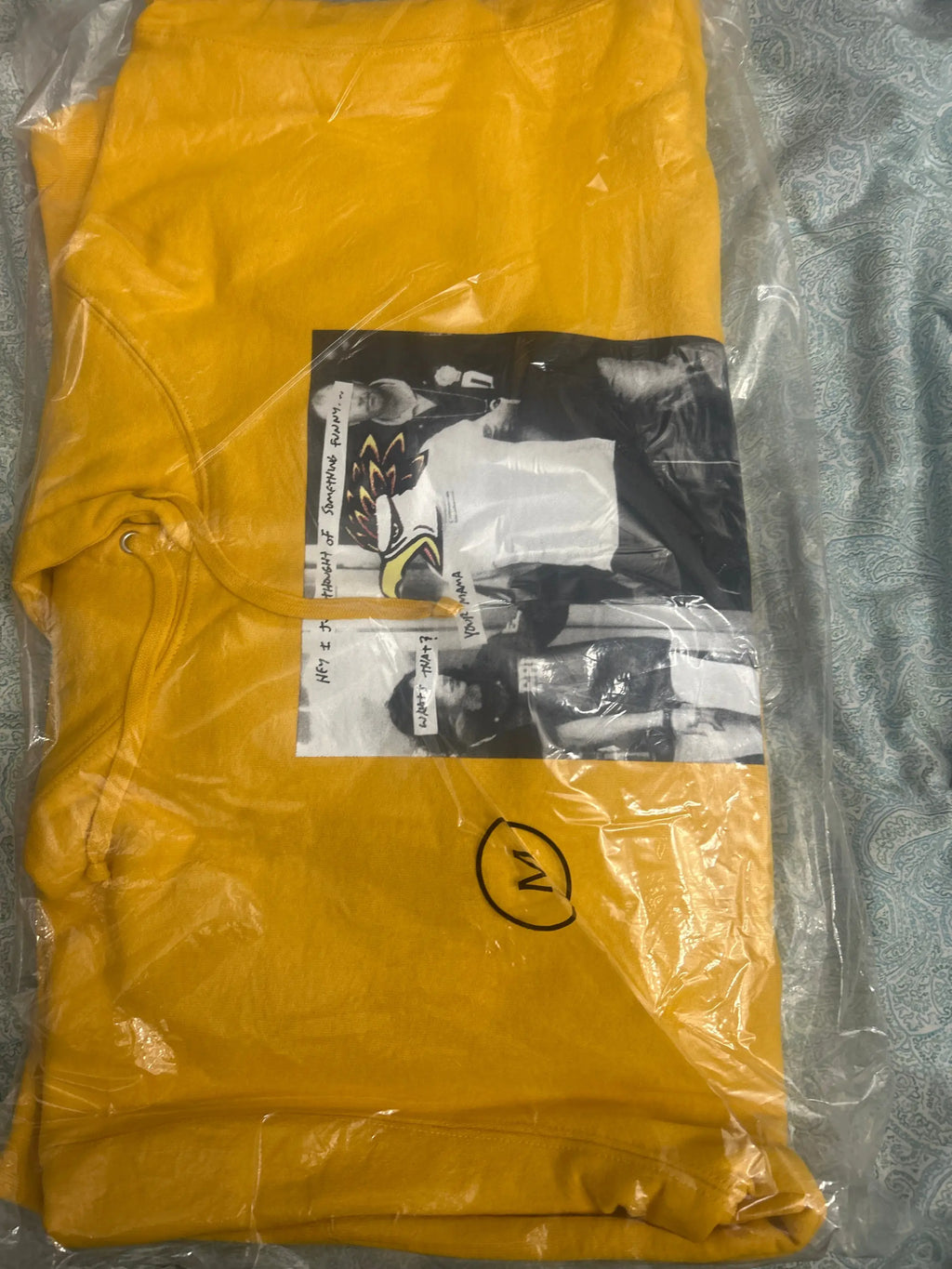 Supreme x Antihero Pullover Hoodie Yellow Medium
